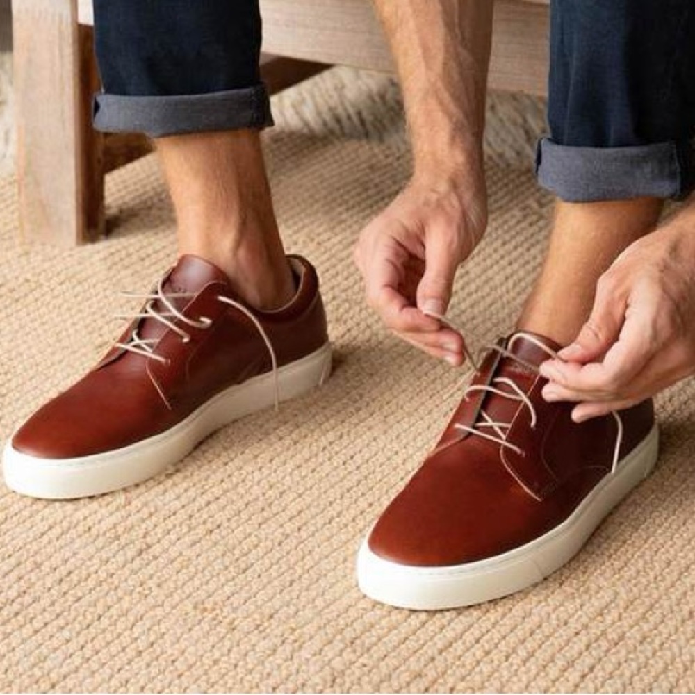 ❗️Nisolo Diego Everyday Sneaker - Brandy 10